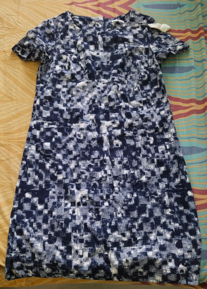 Target Womens Size 10 Blue White Dress New