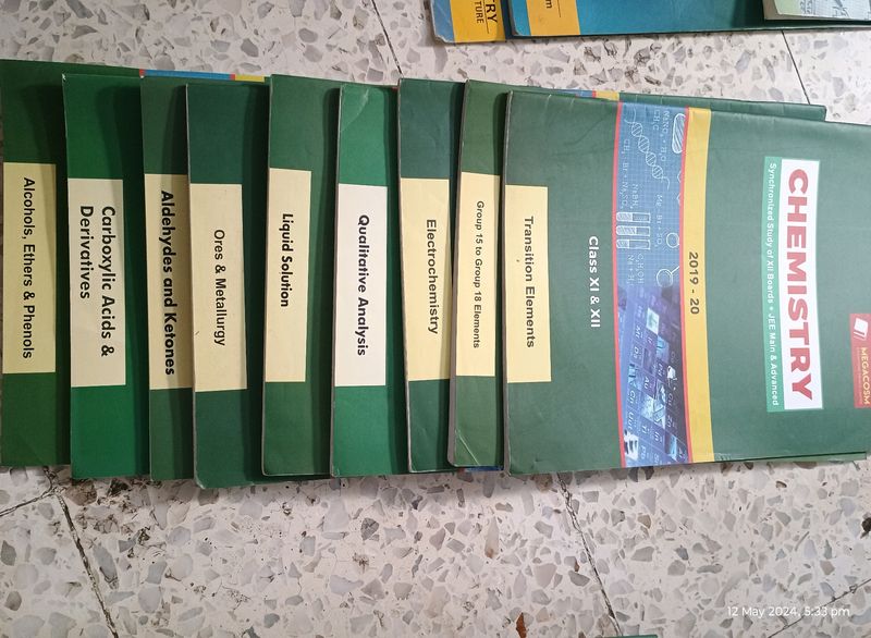 Chemistry Jee Main & Advanced Set Of 9 Books