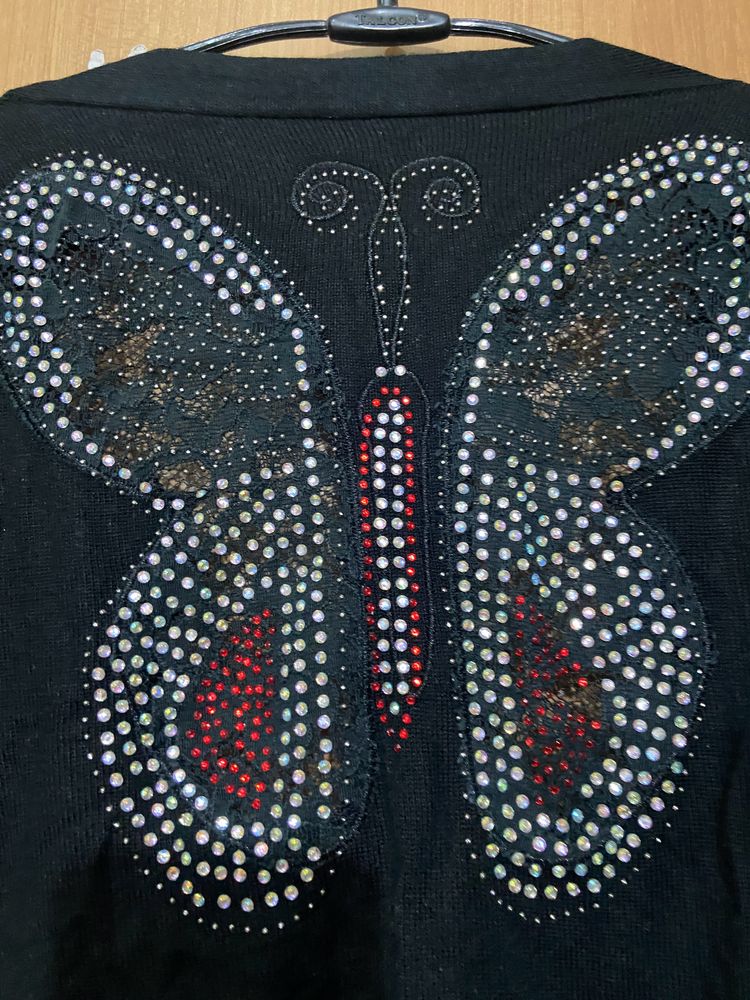 Swarovski Work Butterfly Shrug