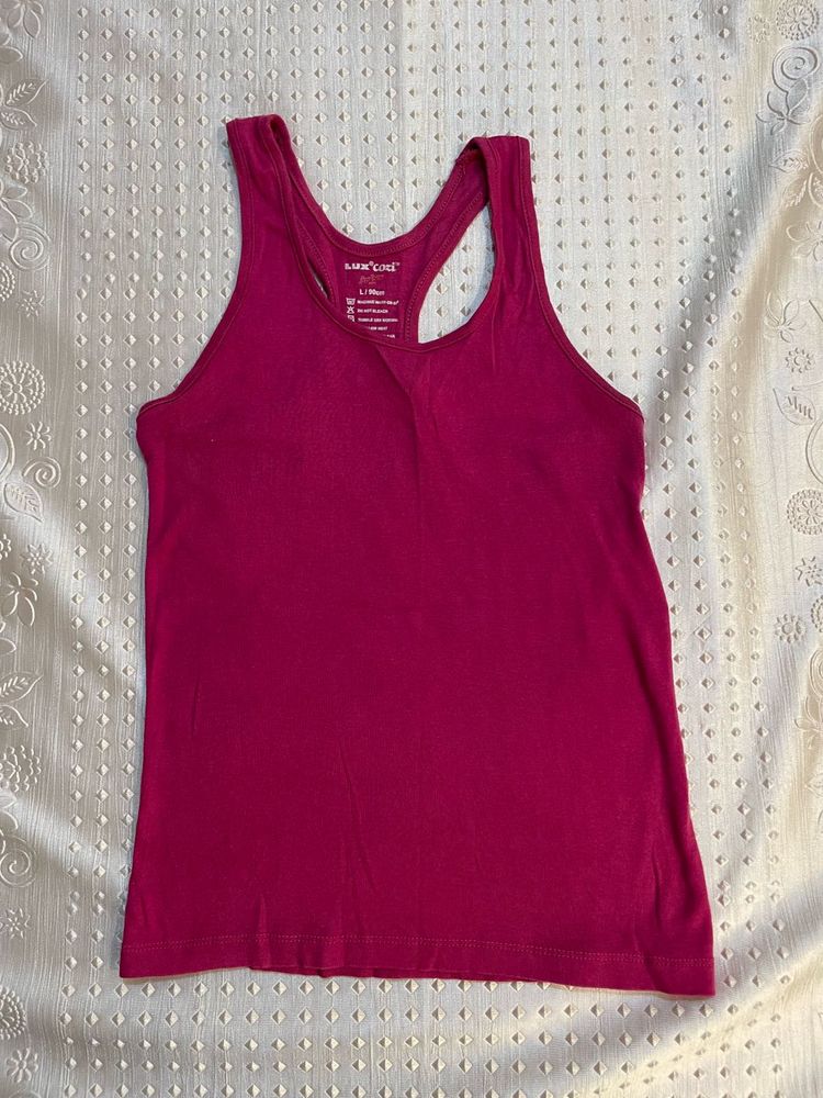 Pink Tank Top For Gym/ Leisure Time. Pre Loved.