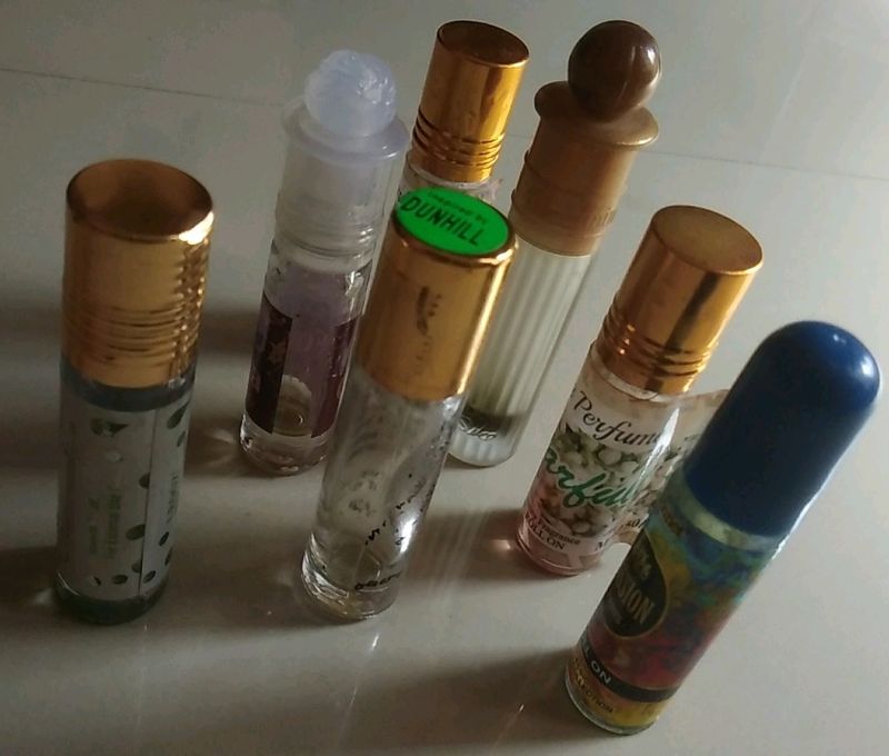 Empty Attar Bottles