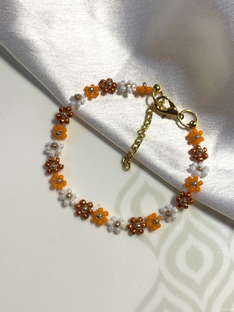 shades of orange bracelet