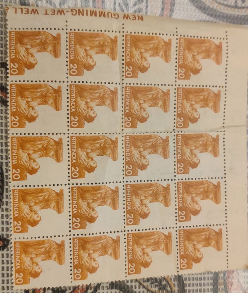 Twenty old Unused Stamps