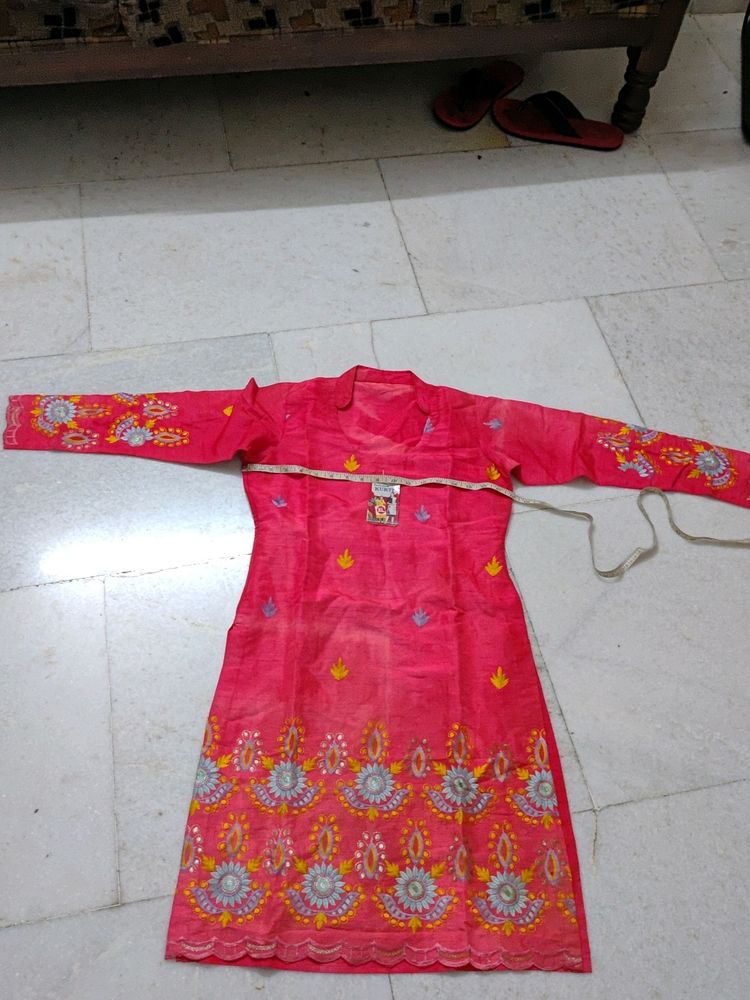 Pink New Kurti34"