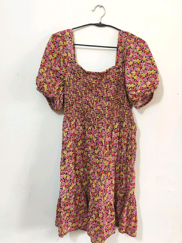 Beautiful Flower Dress From Zudio