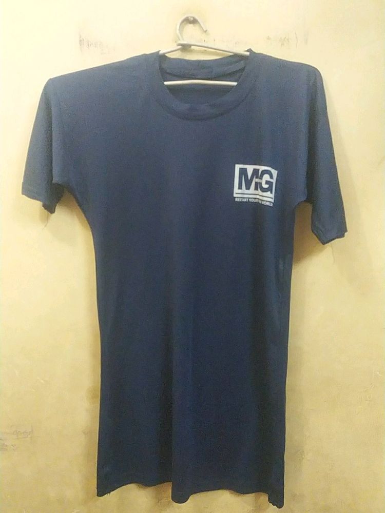 Unisex T-shirt Navi Blue Colour