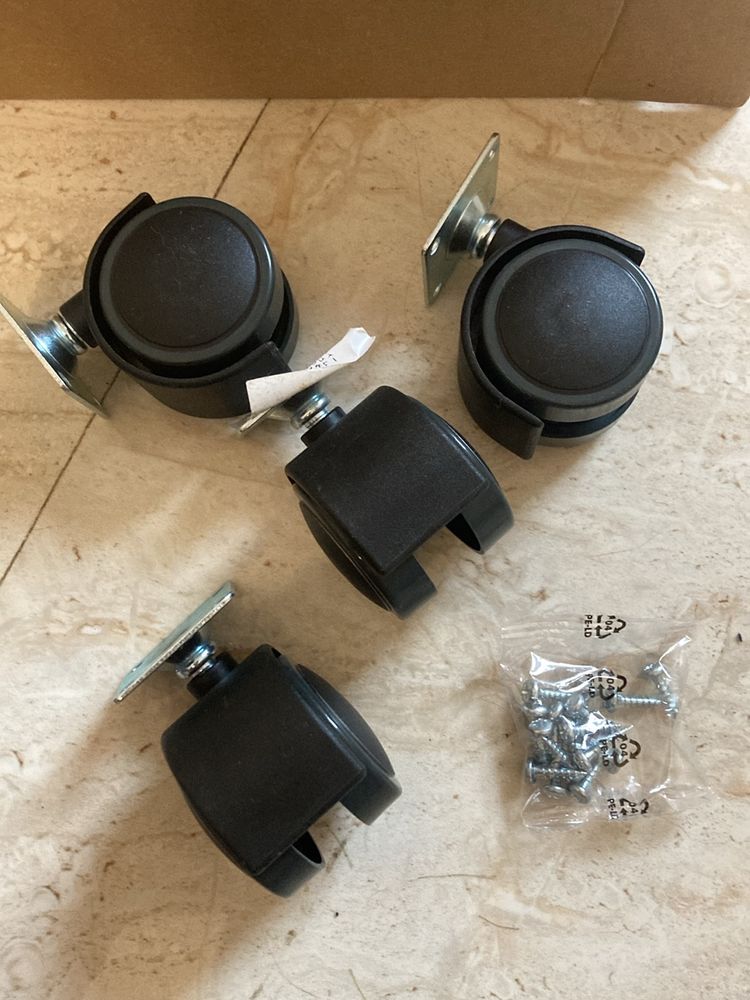 Ikea Alex Castors/wheels Pack Of 4