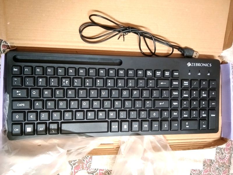 Zebronics K36 Keyboard (NEW)