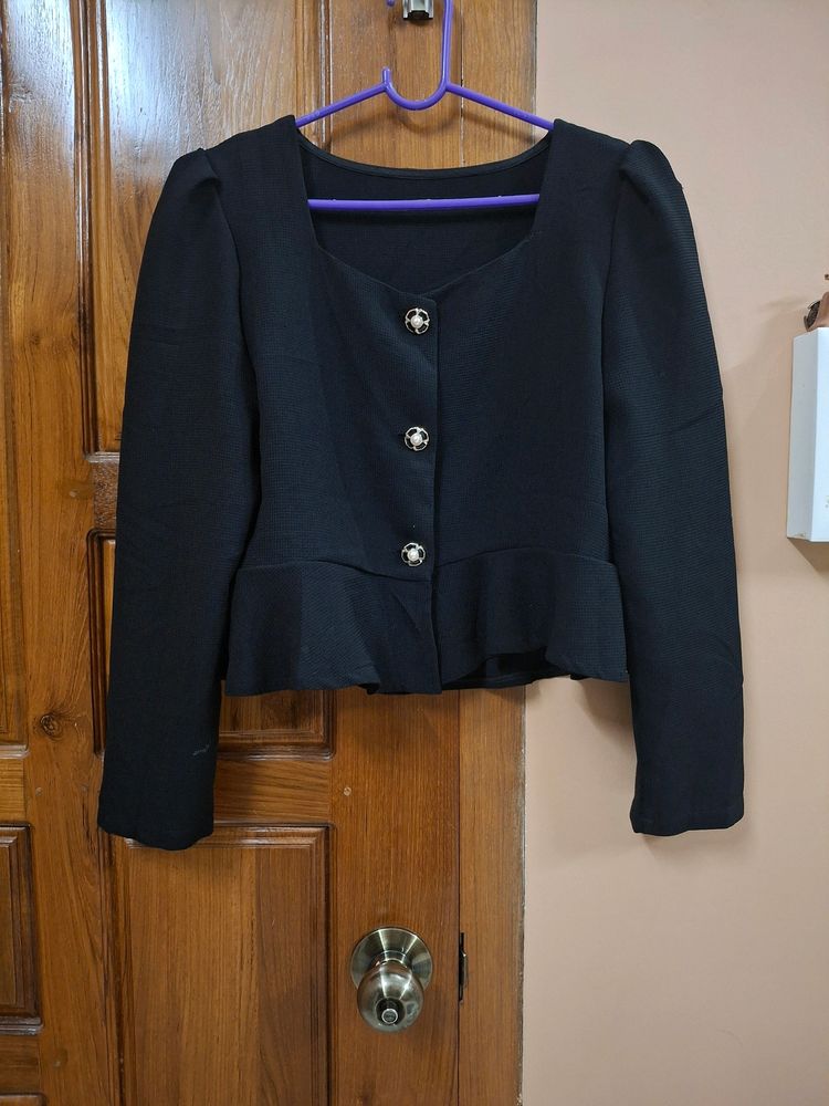 Korean Blazer Tops