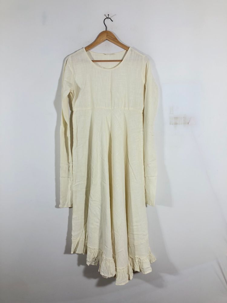 Cream A-Line Kurta (Women’s)