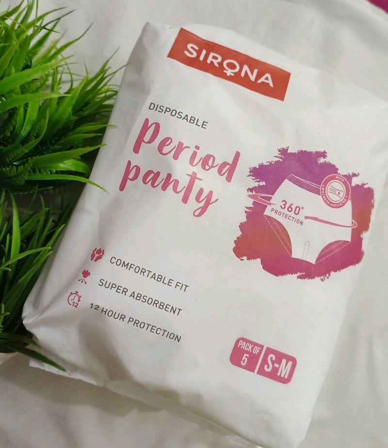 Sirona Disposable Period Panty