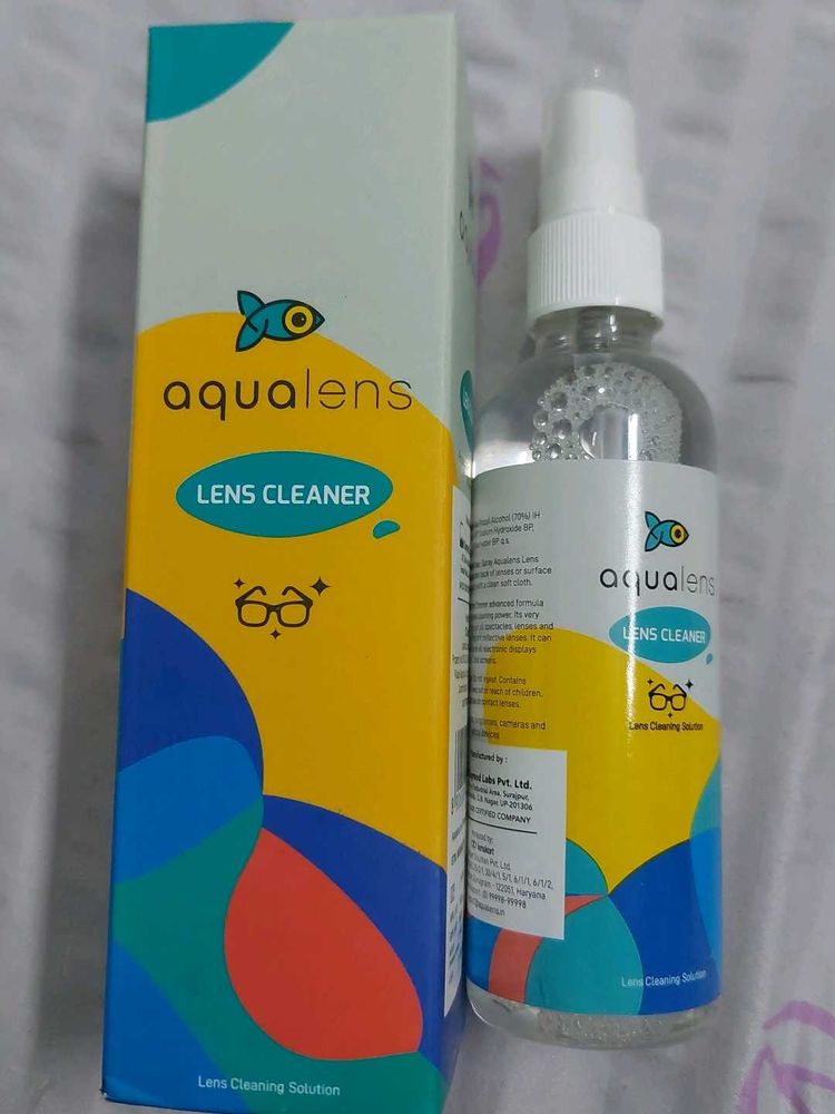 AQUALENS ( LENS CLEANER BOTTEL 1000ml)