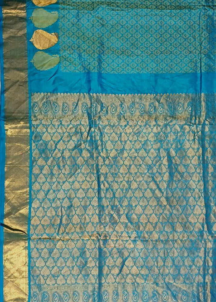 Blue Silk Saree