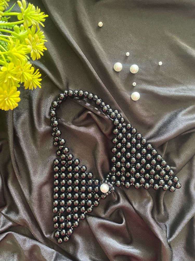 Pearl Bow Tie