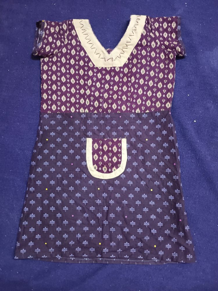 New Self Made Gown For 2-3yrs Baby Girl