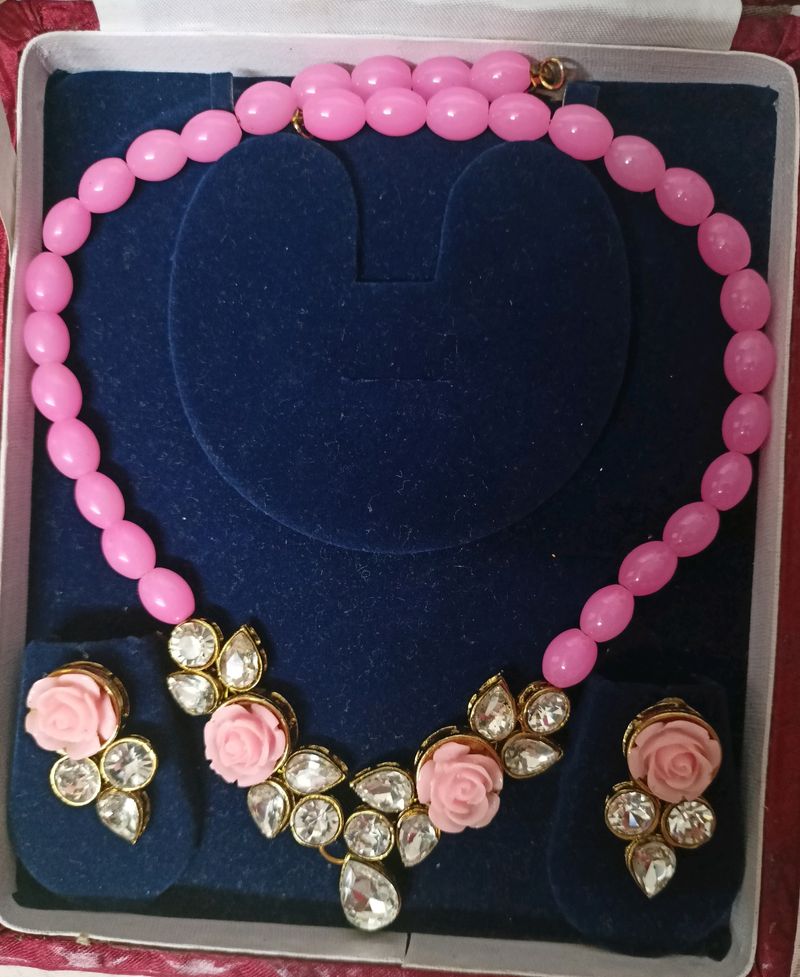 Pink Necklace