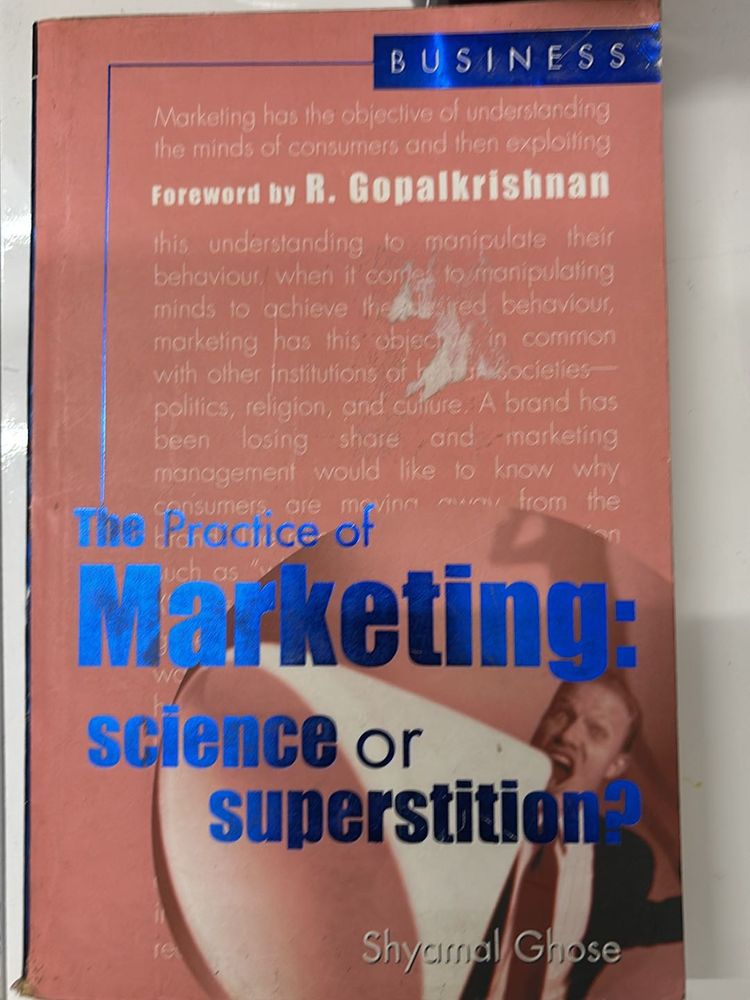 The Practice Of Marketing Science Or Superstition