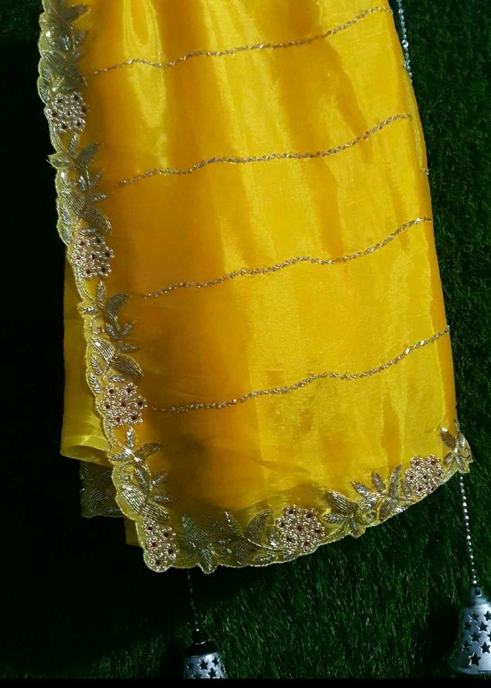 Beautiful handwork  New Saree