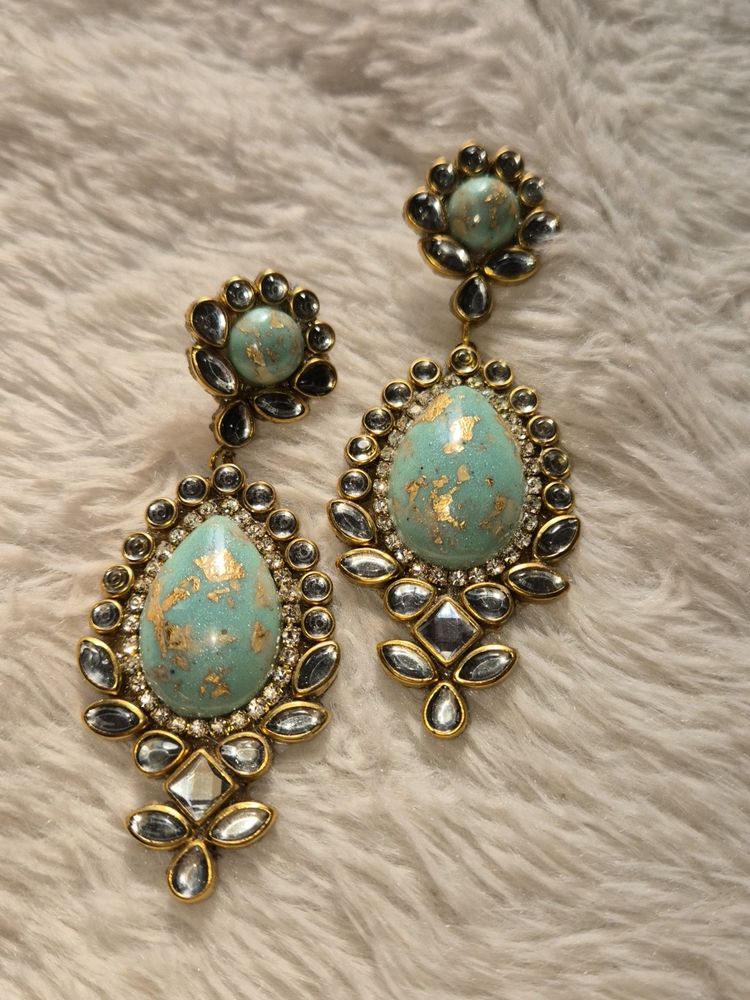 Handmade  Kundan Earing