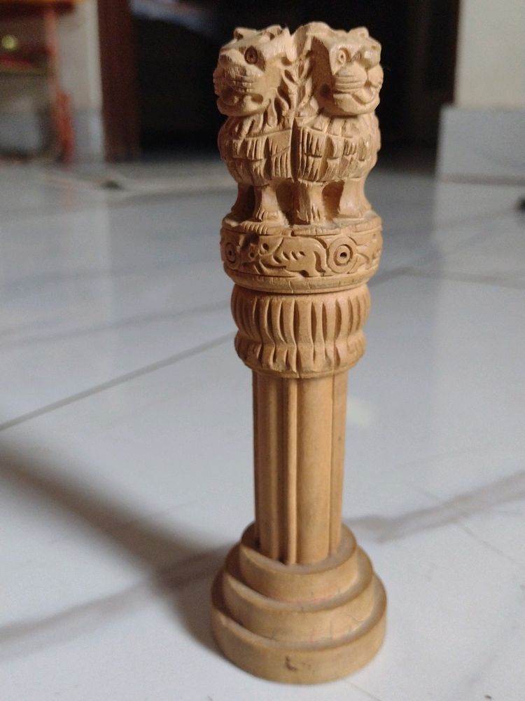 Wooden Ashok Stambh