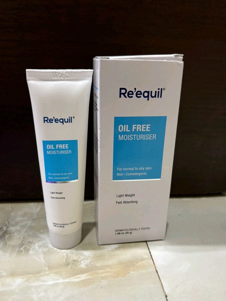 Re'equil Oil Free Moisturiser