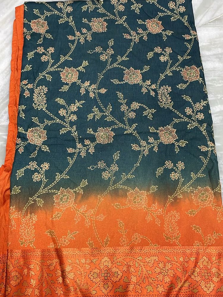 Crepe Silk Saree For Daily Wear