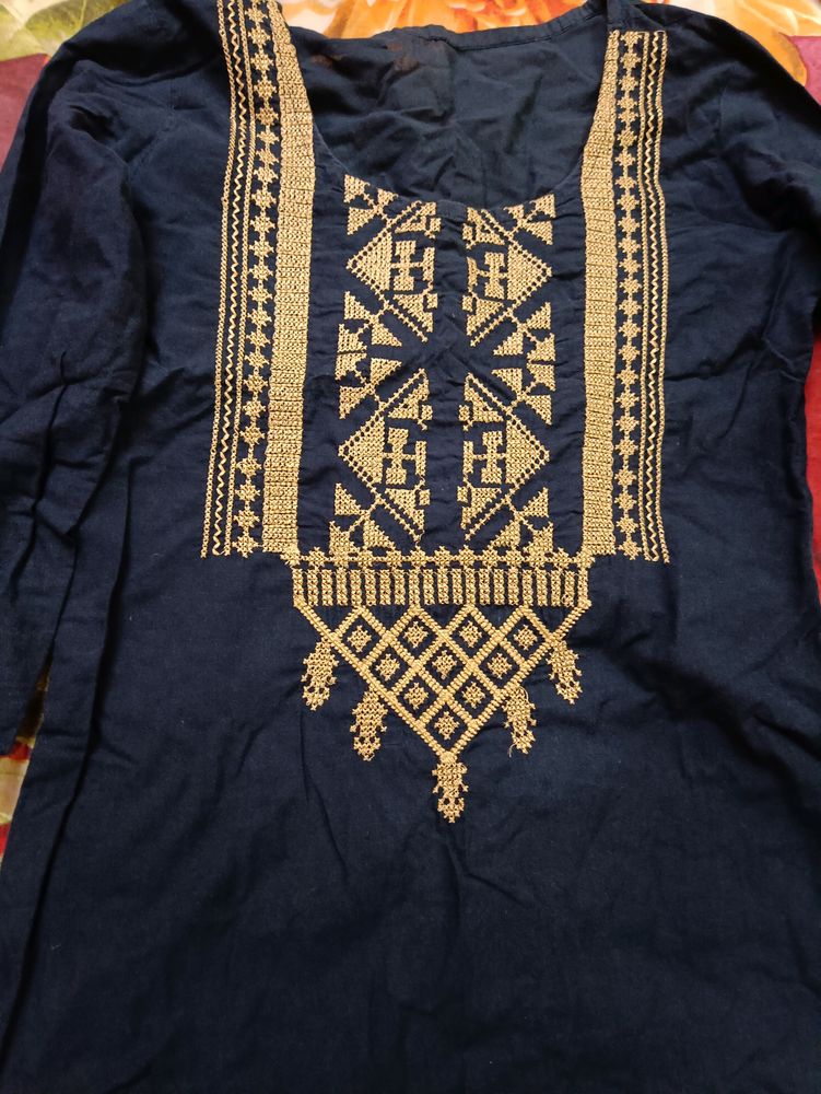 Beautiful Blue Color Kurta