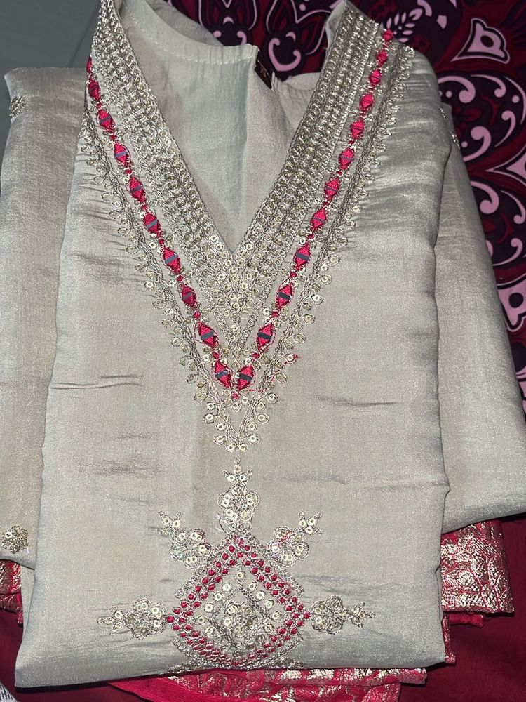 2 Heavy Kurta Sets With Dupatta