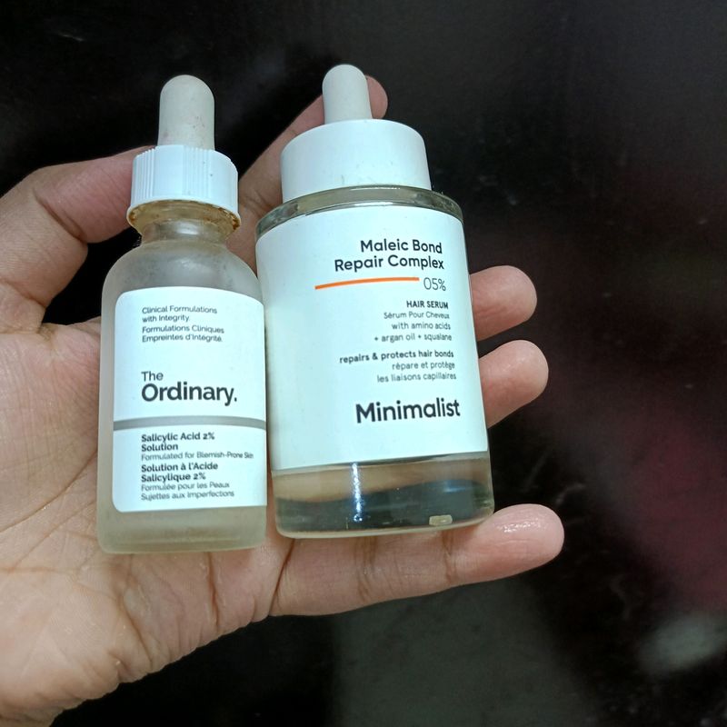 Minimalist Maleic Bond And The Ordinary Salicylic