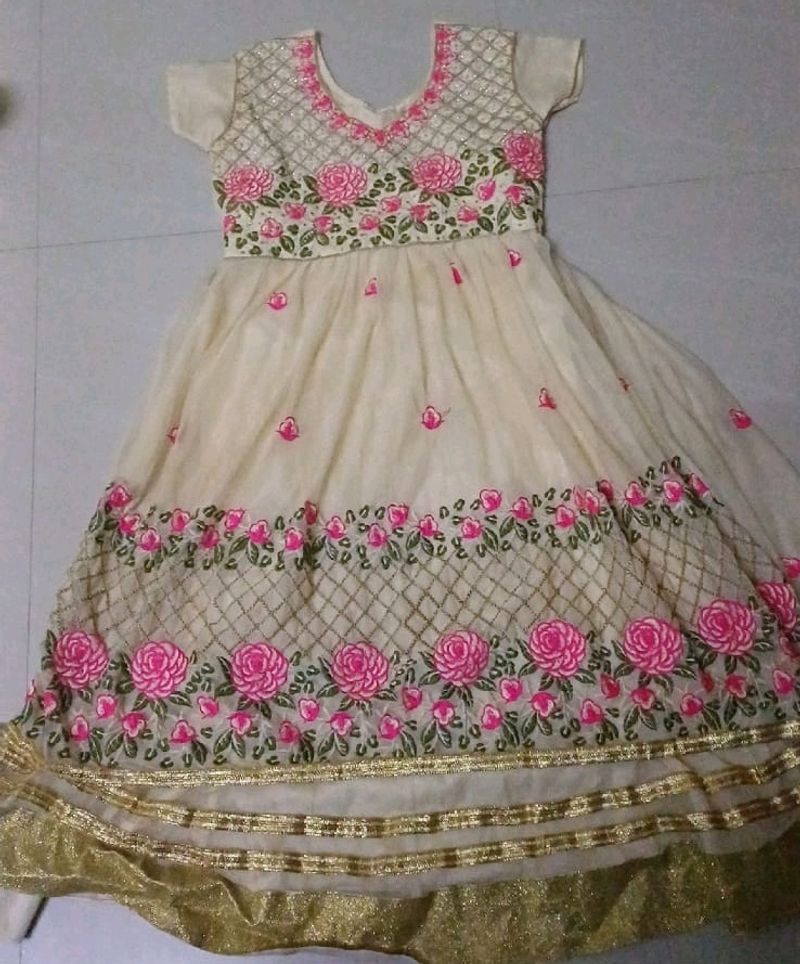 Anarkali kurti with Dupatta