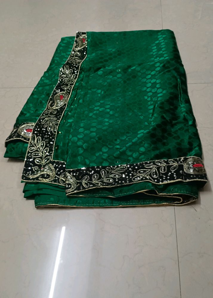 Green Saree