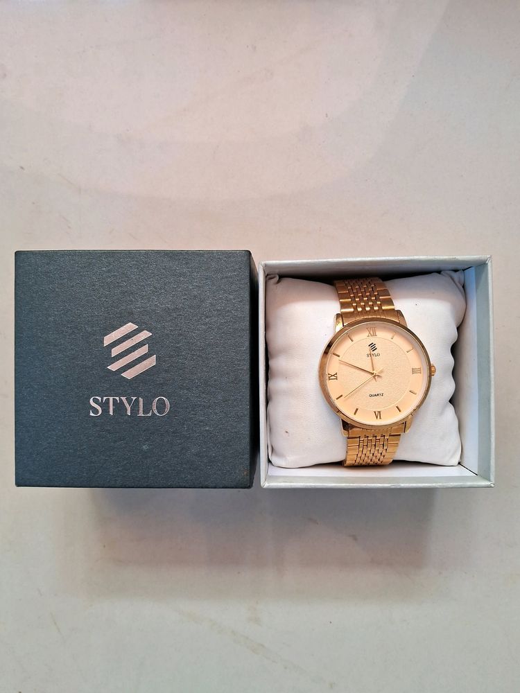Stylo Golden Watch