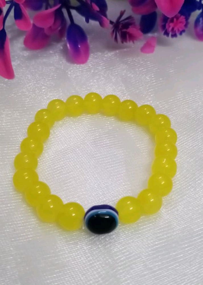 Combo Of 2 Pearl Multi Color Evil Eye Bracelet