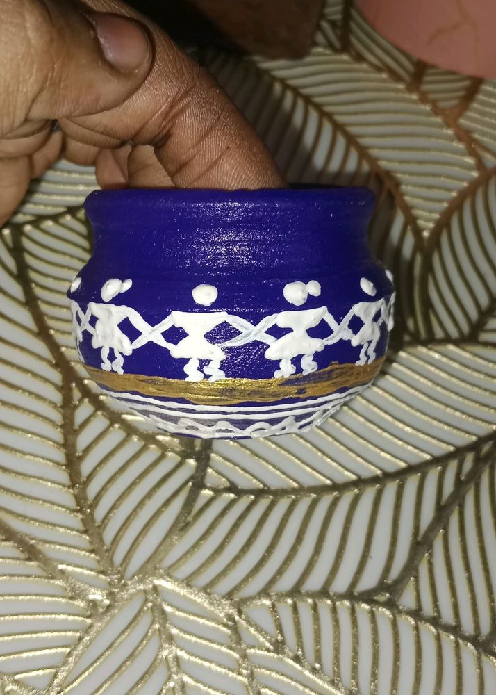 Warli Painted Pots