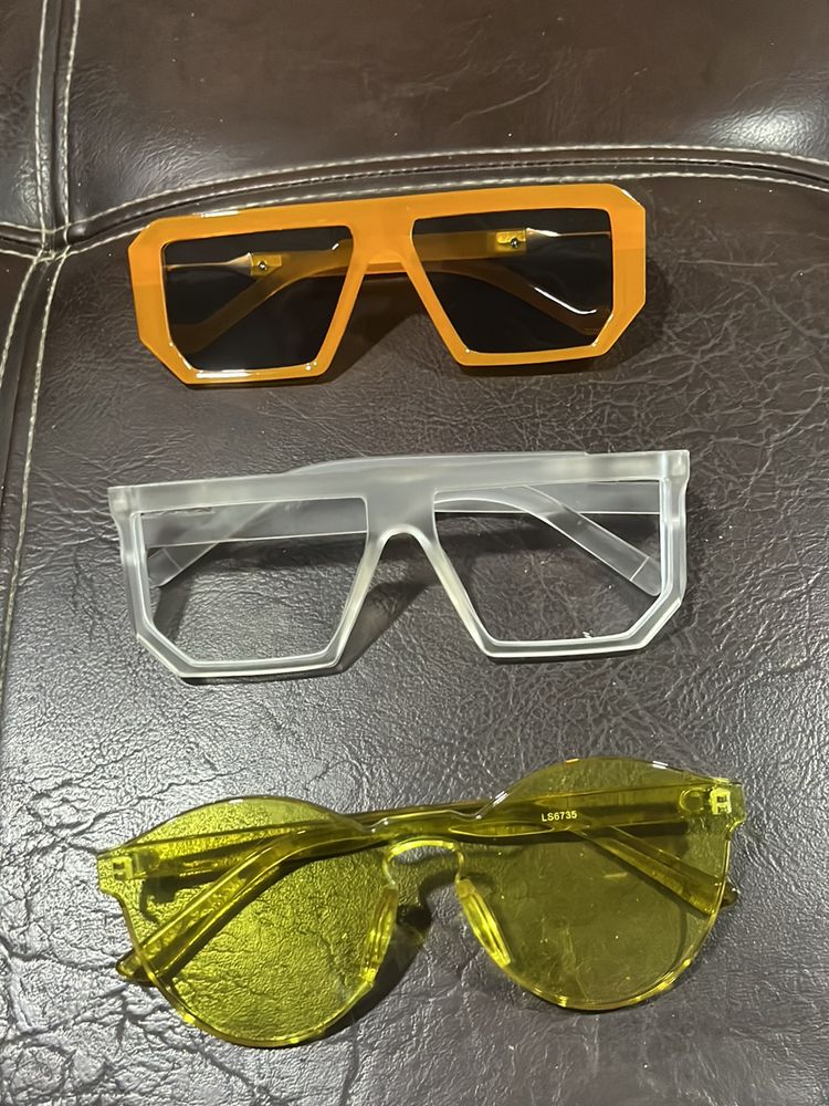 Combo Of 3 Pairs Sunglasses