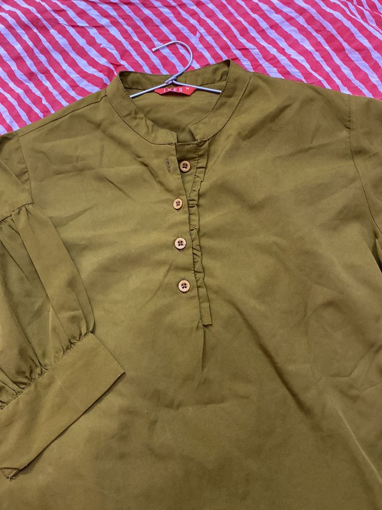 Olive Top Ives Brand