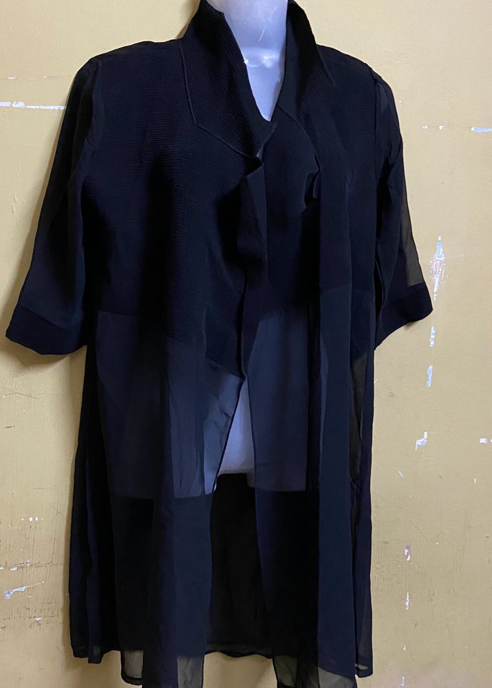 Black Over Coat (rarely Used)