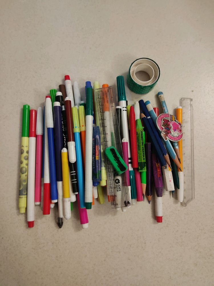 Sketch Pens And Pencils