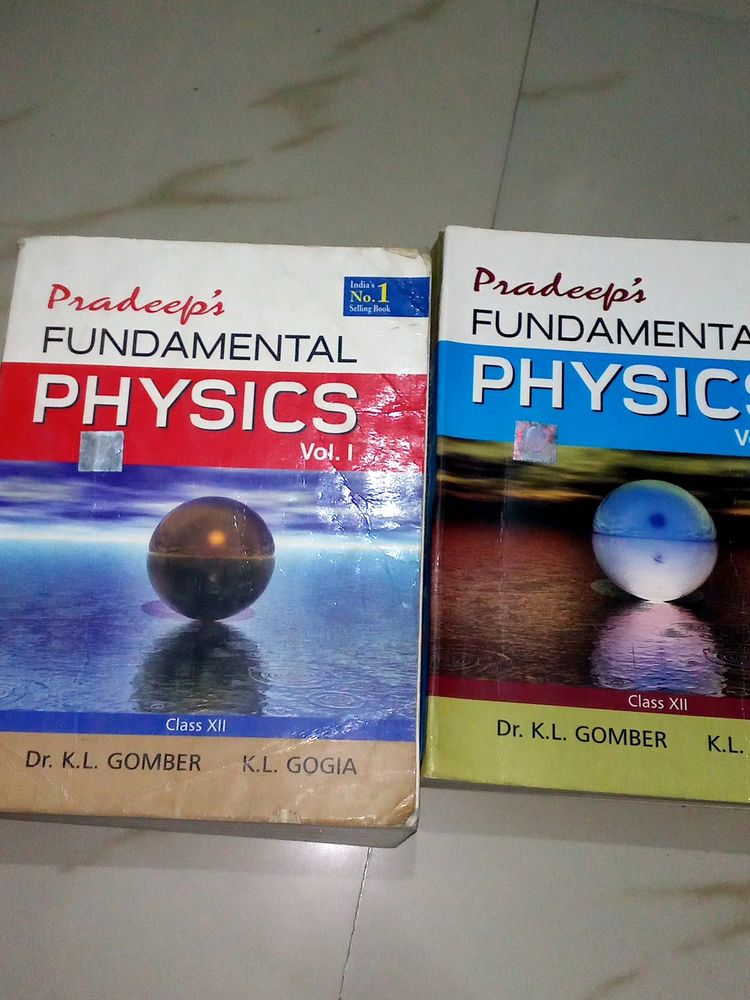 Pradeep's Fundamental Physics Vol  1st and 2nd