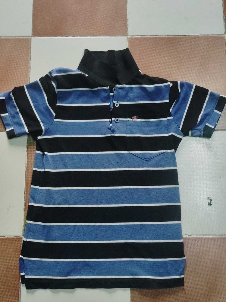 MENS SOLID POLO T SHIRT