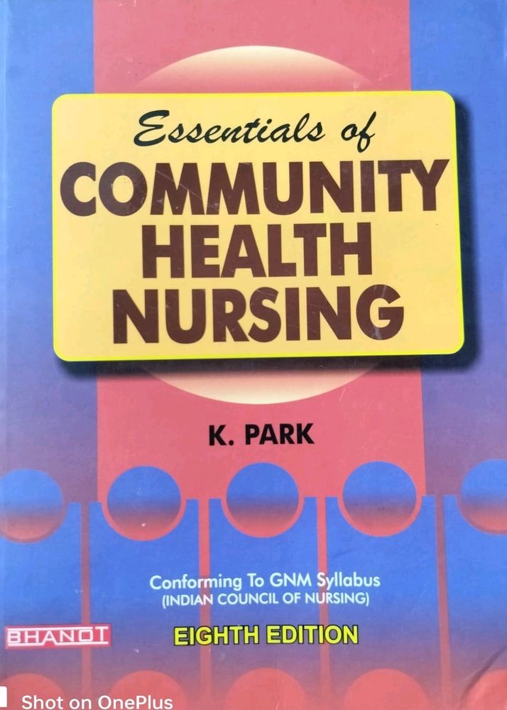 Community Health Nursing Textbook For Nurses