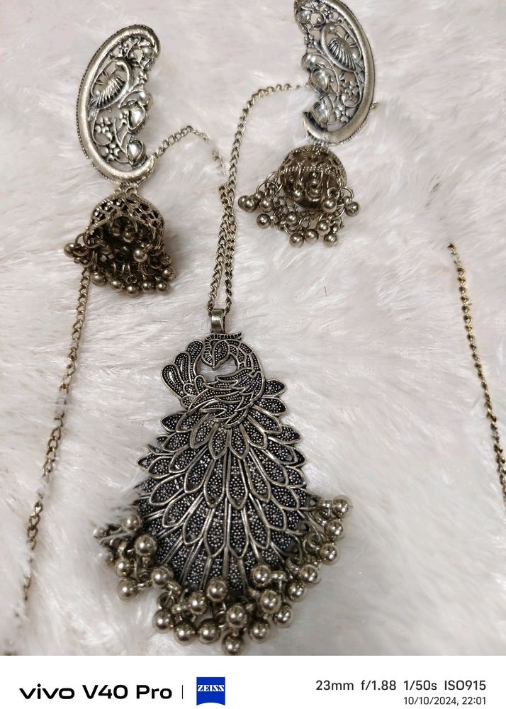 Festival Collection Oxidized Jewellery Set