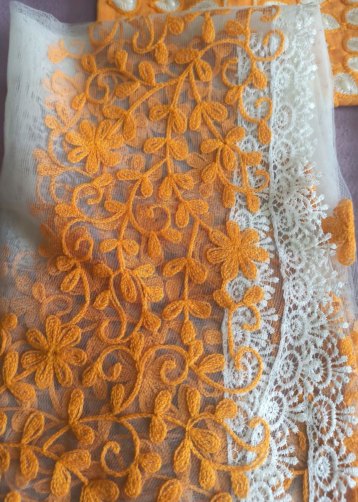 Deziner Tailor Made Suit With Beautiful Dupatta