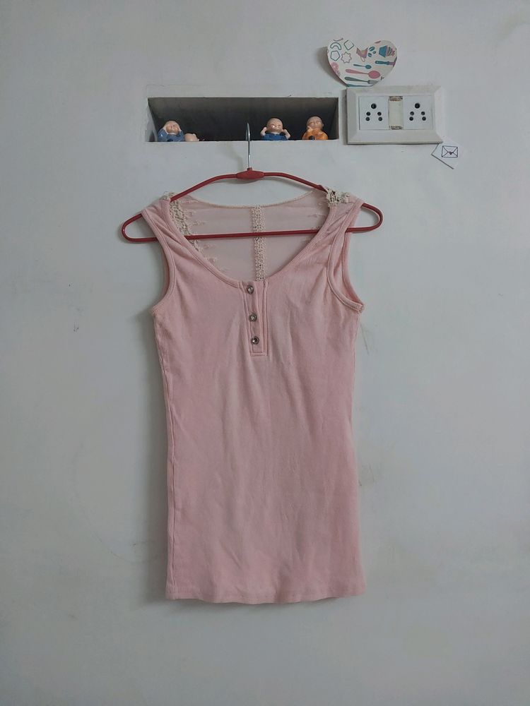 Vintage Pink Tank Top