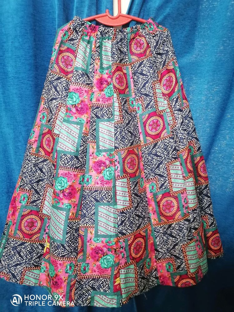 Printed Skirt