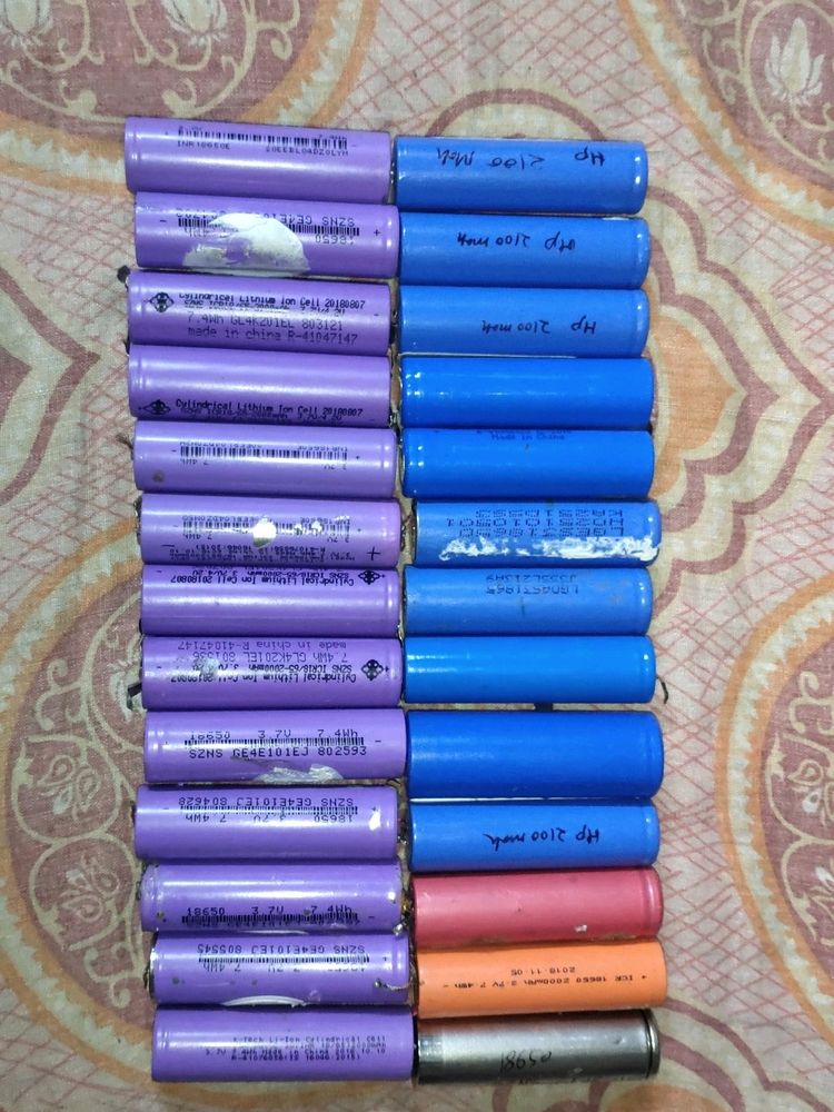 Lithium Iron Battery 26 Piece Minimum 2000mah Sab Ke Sab Running Condition Hai