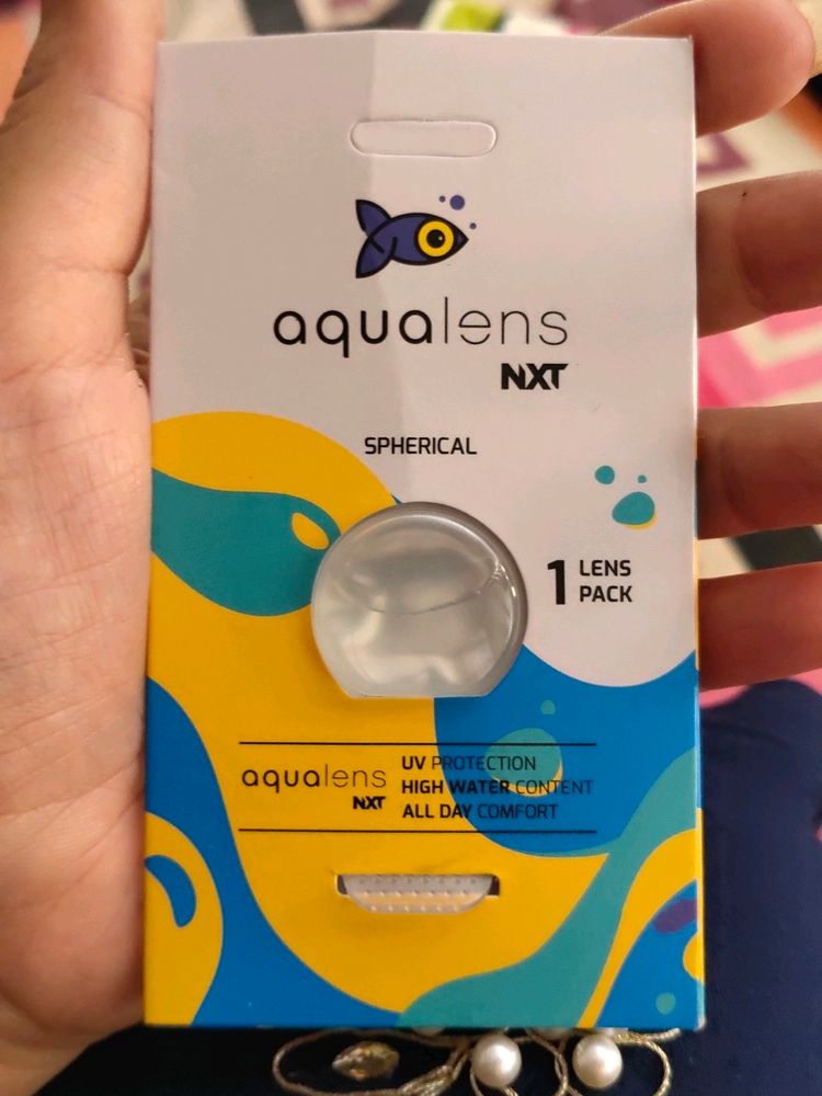 Aqualens nxt spherical contact lens pair