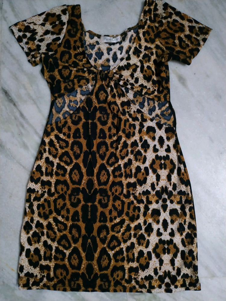 Leopard Mini Dress