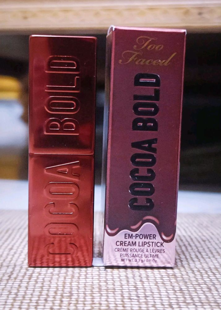 Too Faced  Cocoa Bold Lipstick