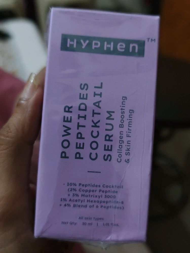 Hyphen Copper Peptides Serum New Unused